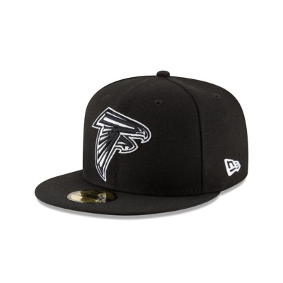 Atlanta Falcons Gorra | New Era NFL 59fifty Fitted Cap Mexico - Negros